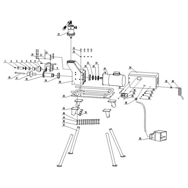 1-12 Roll grooving machine