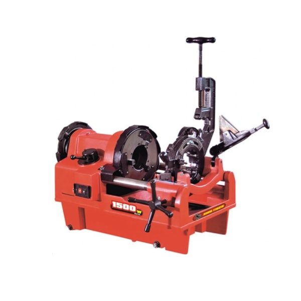 1224 Rosqueadeira elétrica para tubos de 1/2"-4" com cabeçote intercambiável de 1500w