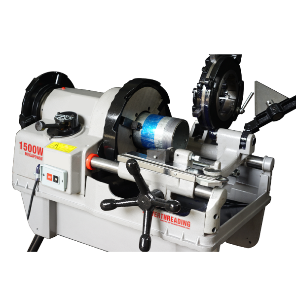 Máquina de rosqueamento de tubos com motor de indução de 1500 W