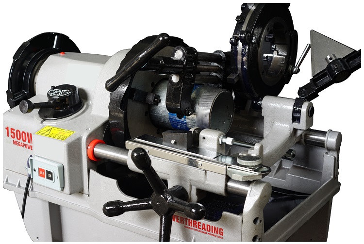 Máquina de rosqueamento de tubos com motor de indução de 1500 W