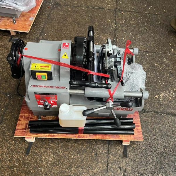Máquina roscadora de tubos de gas y contraincendios de 2,5 pulgadas