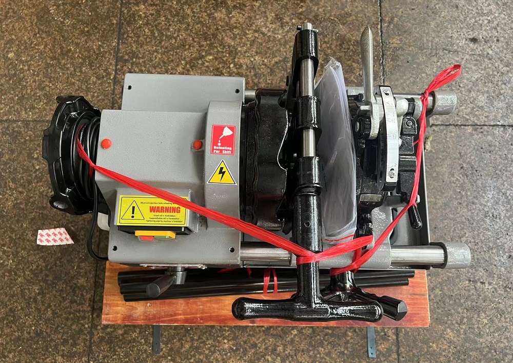 Máquina roscadora de tubos de gas y contraincendios de 2,5 pulgadas