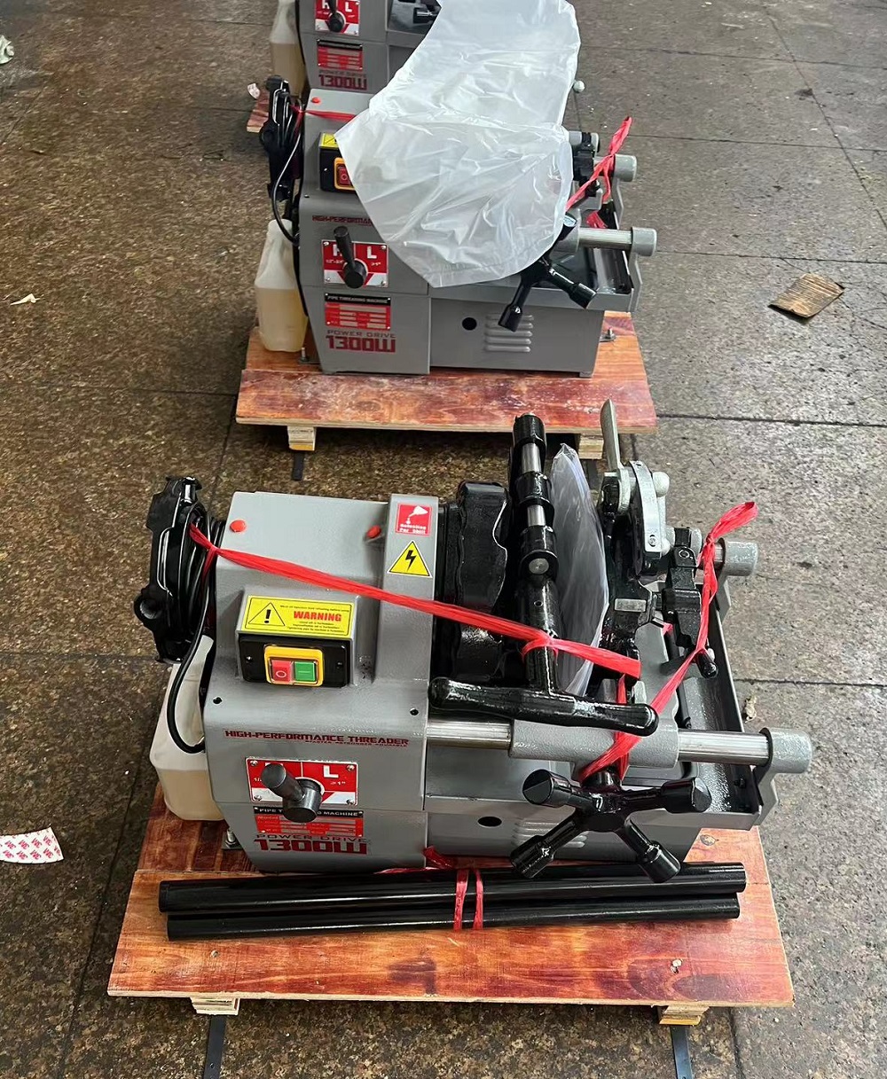 Máquina roscadora de tubos de gas y contraincendios de 2,5 pulgadas
