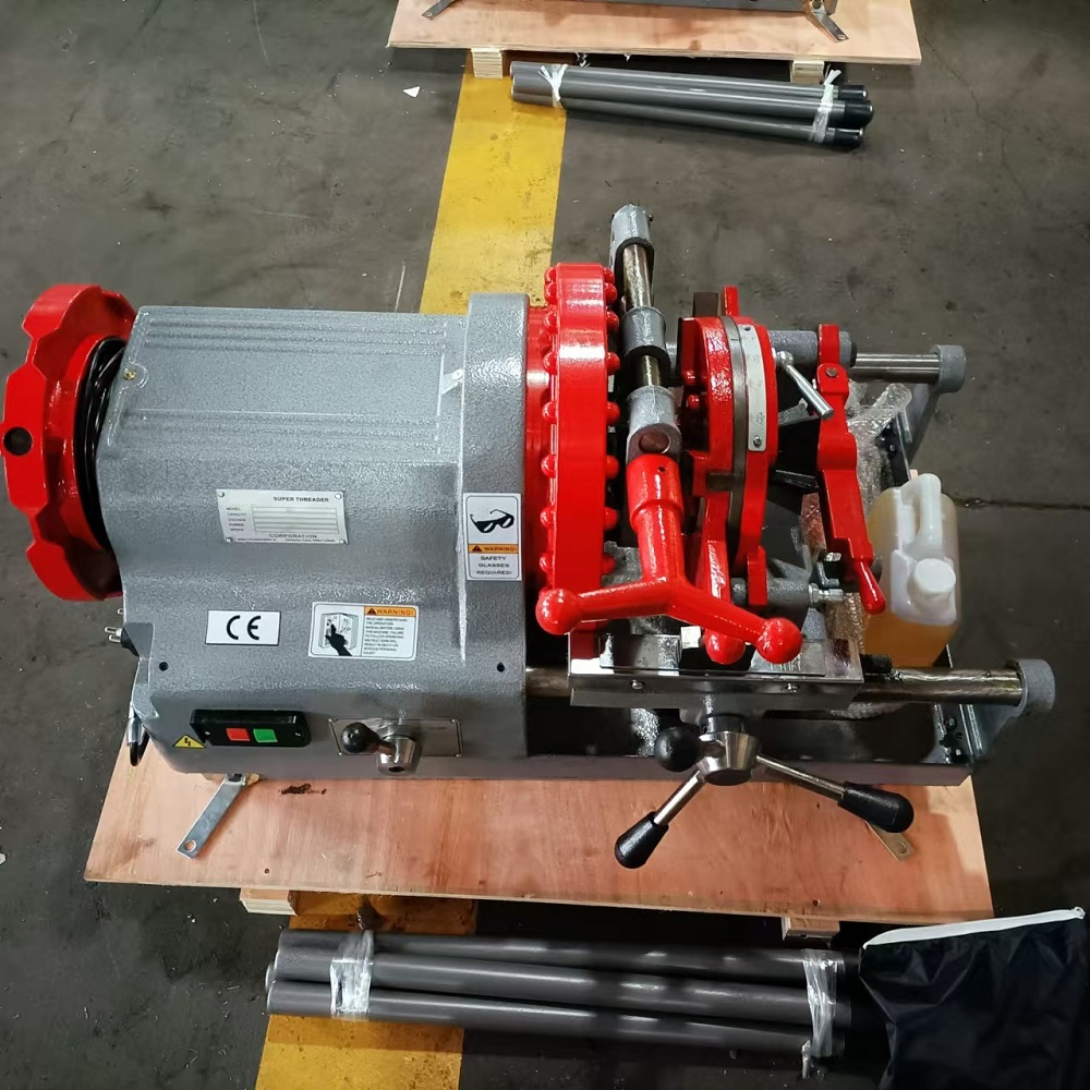 4" Electric pipe threading machine