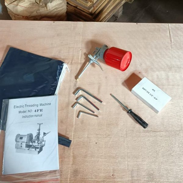 4" Electric pipe threading machine