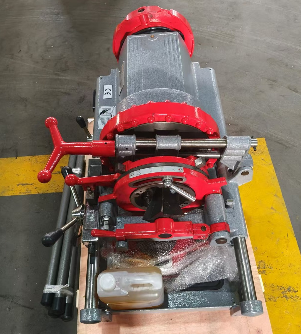 4" Electric pipe threading machine