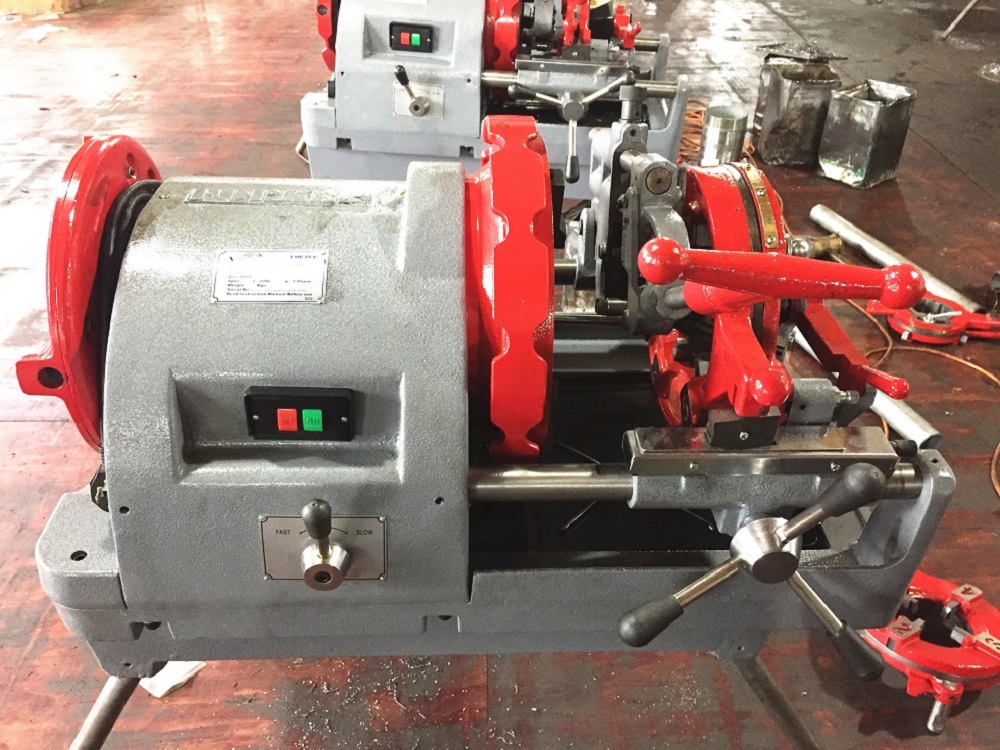 6 inch pipe threading machine