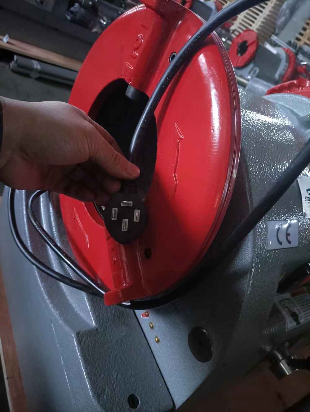 6 inch pipe threading machine