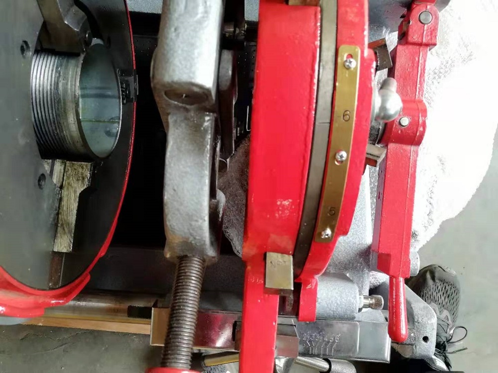 6 inch pipe threading machine