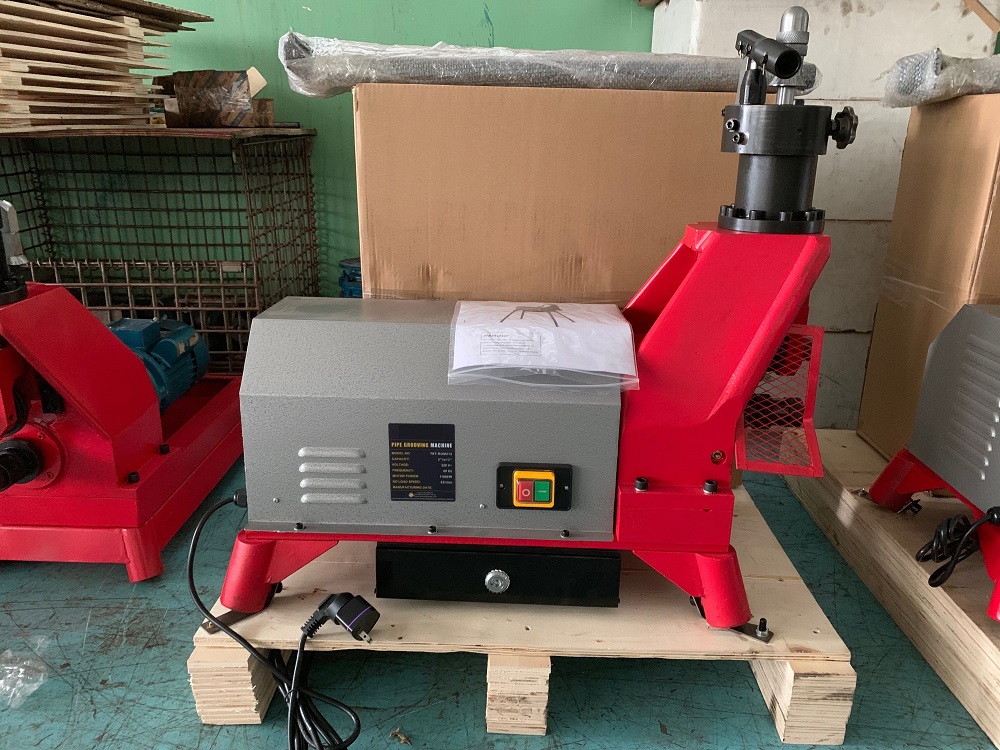 60-325mm 1100w Pipe Grooving Machine For Egypt Market 