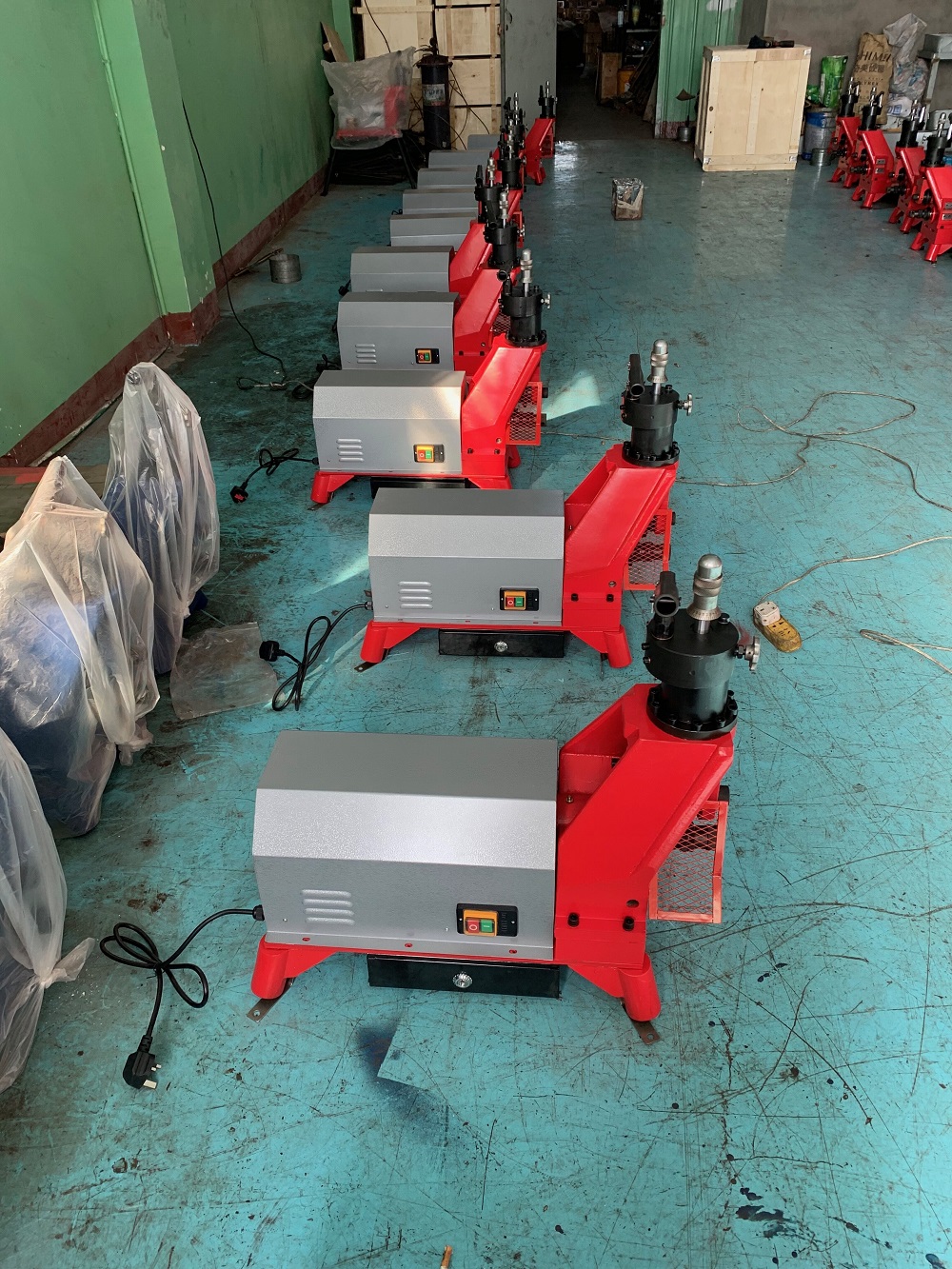 60-325mm 1100w Pipe Grooving Machine For Egypt Market 
