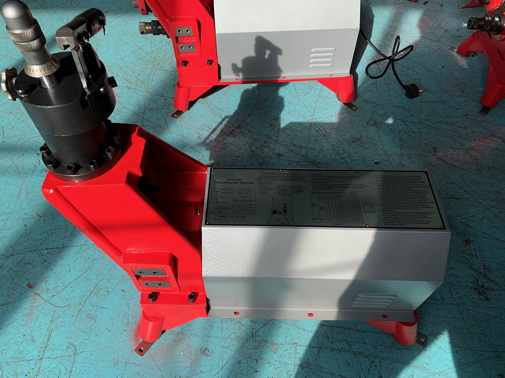 60-325mm 1100w Pipe Grooving Machine For Egypt Market 