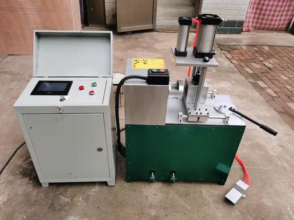 BSPP plastic pipe threading machine