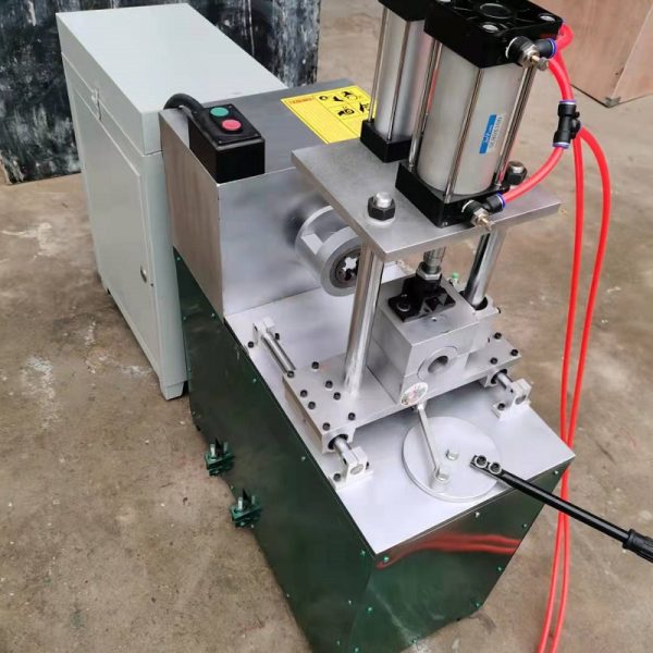 BSPP plastic pipe threading machine