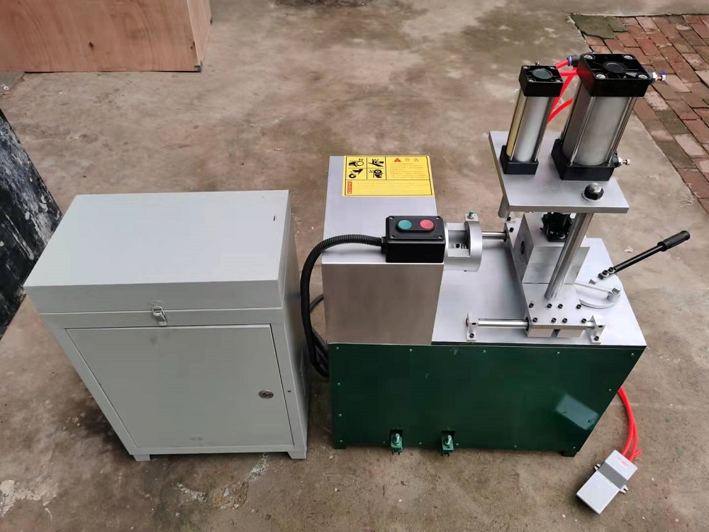 BSPP plastic pipe threading machine