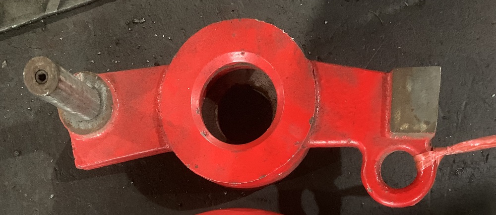 Bolt threading machine M8-M24 with round metric dies