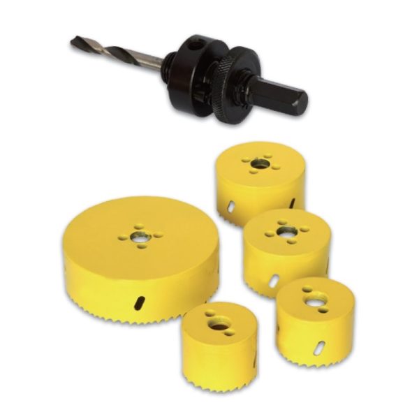 Economic pipe hole driller 114mm
