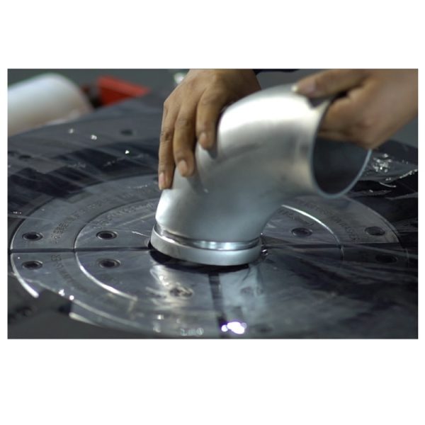 Elbow Pipe Fitting Grooving Machine