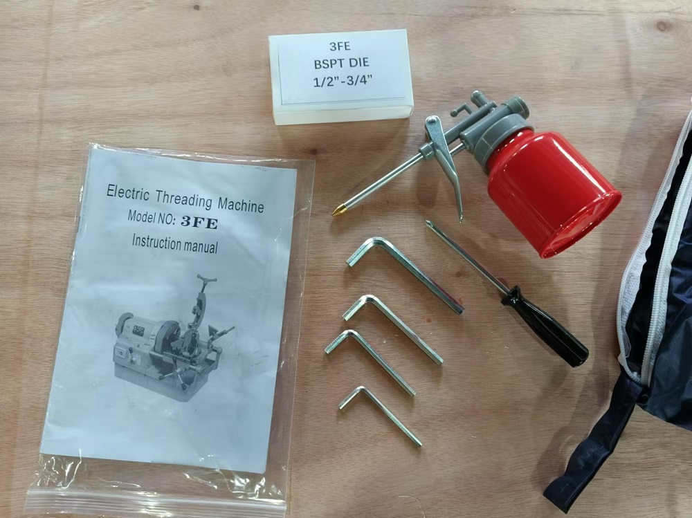 Electric threading machine 3 inch