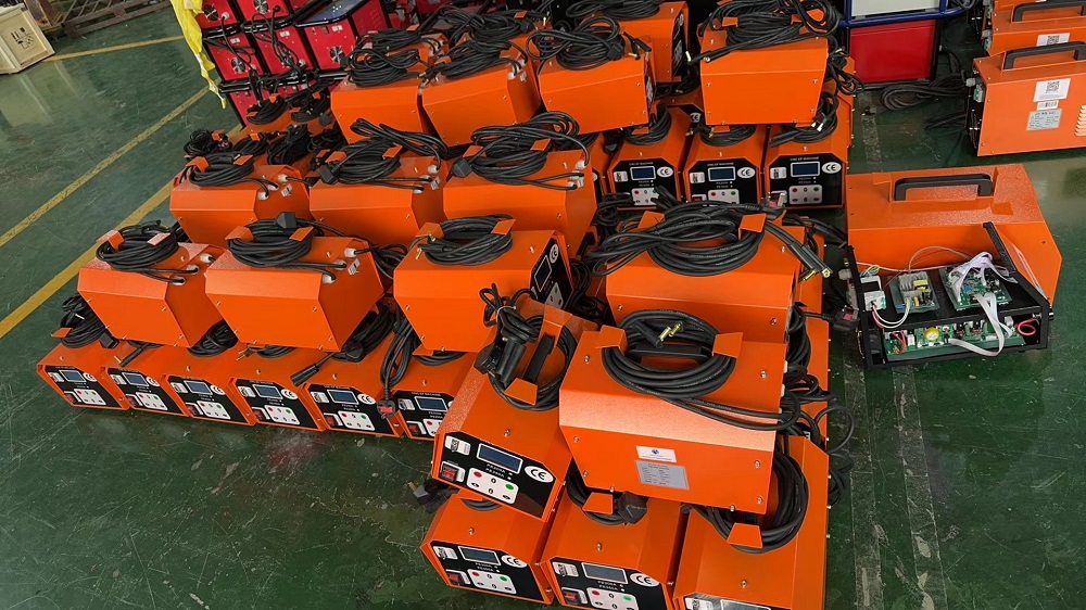 Electrofusion pipe welding machine