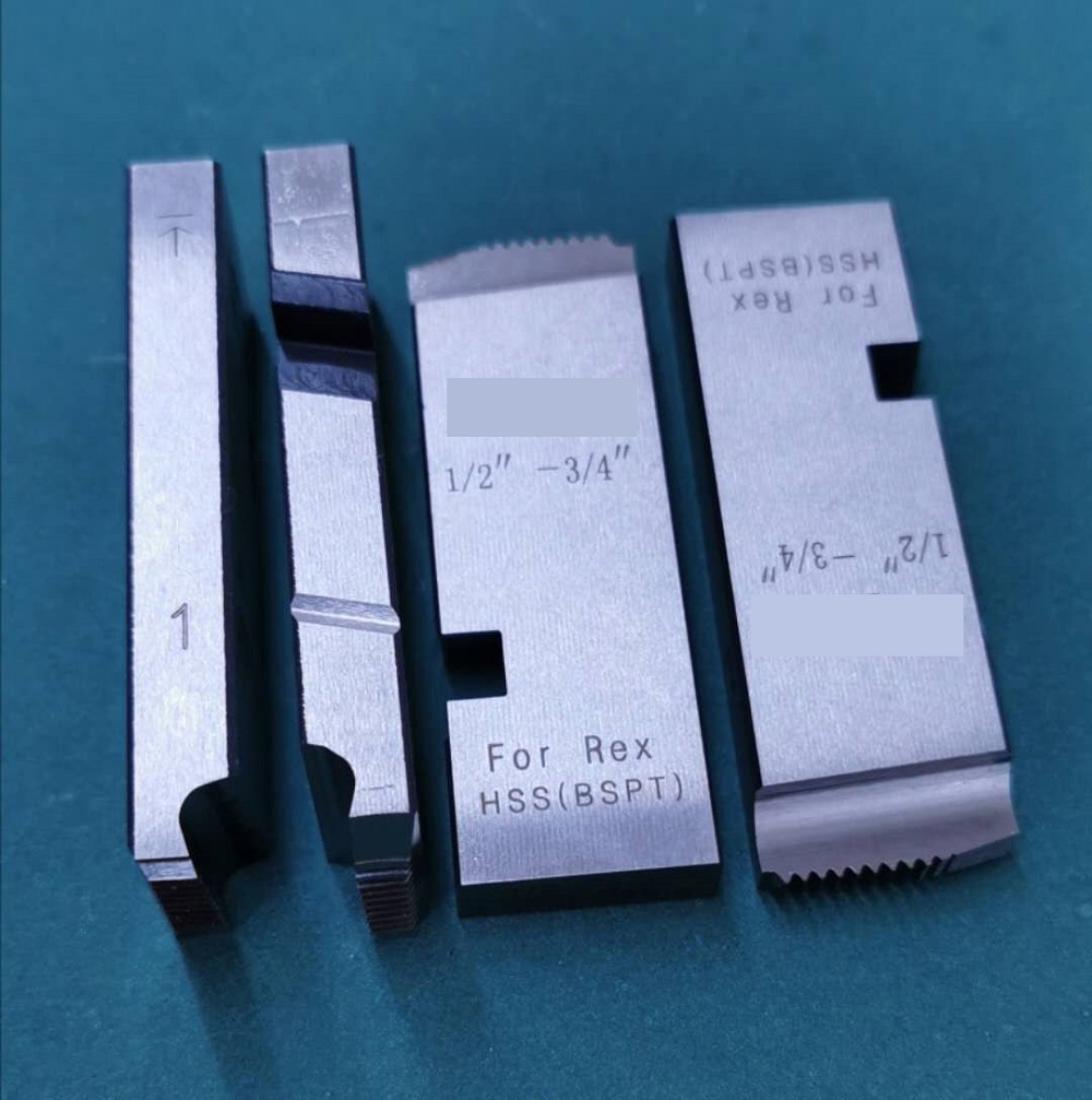 HSS threading dies for ridgid pipe threader