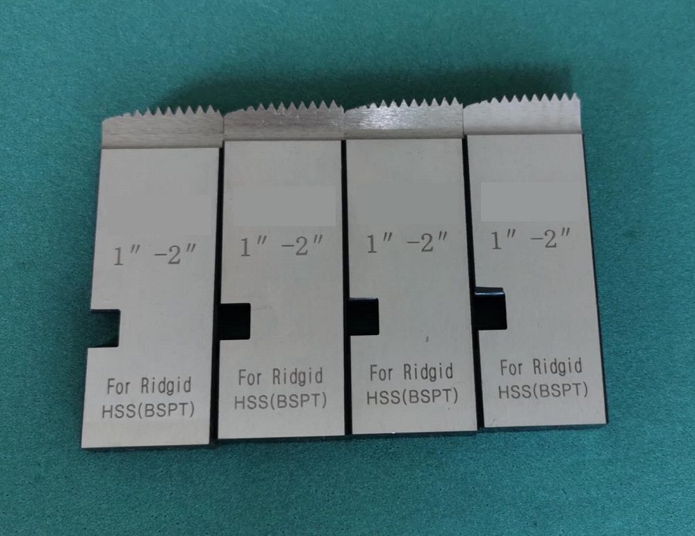 HSS threading dies for ridgid pipe threader
