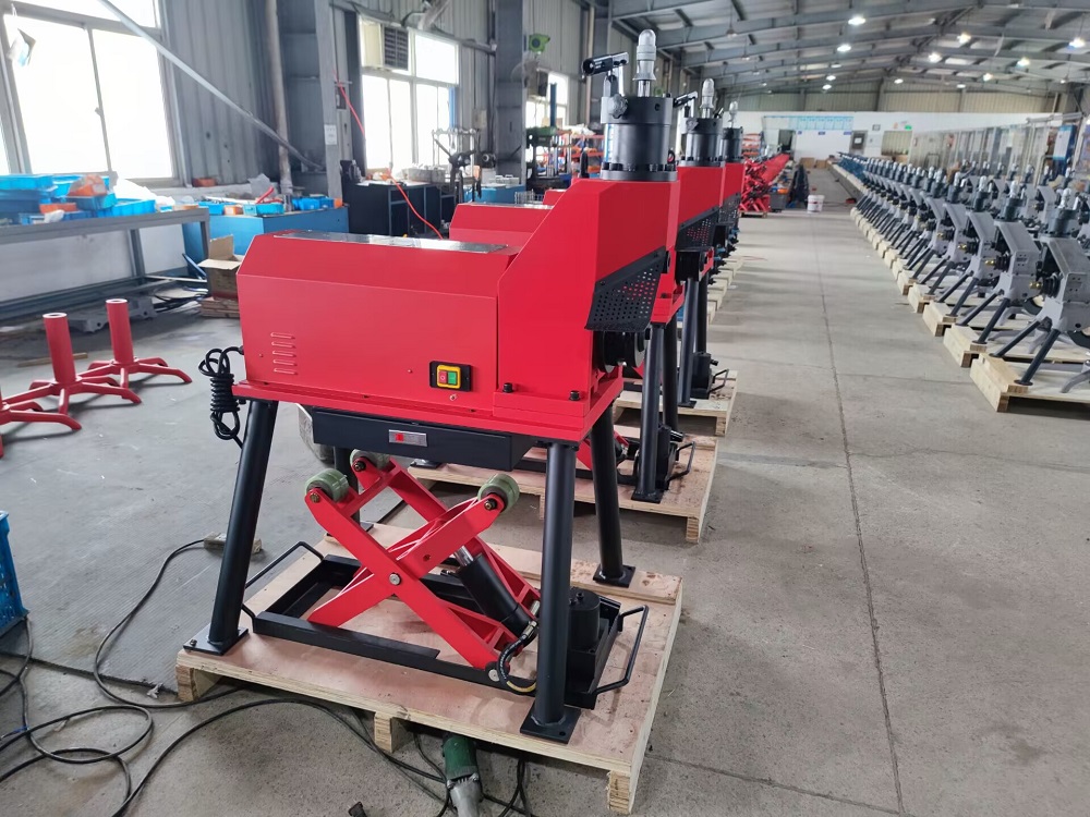 Heavy duty pipe grooving machine 24 inch wall thickness 13mm