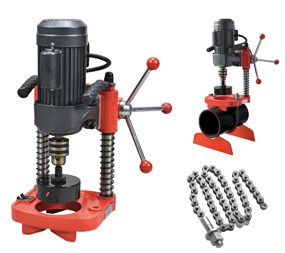 Hole cutting machine