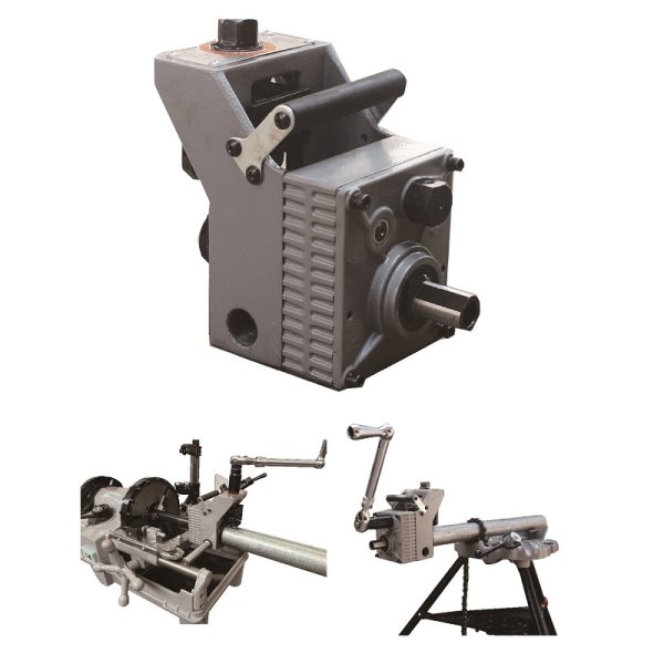 Installed pipe roll grooving machine