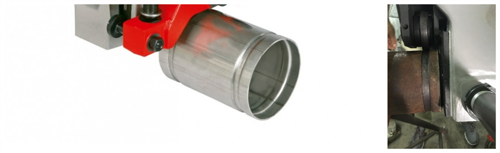 Manual pipe grooving machine