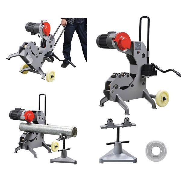 On-site steel pipe cutter