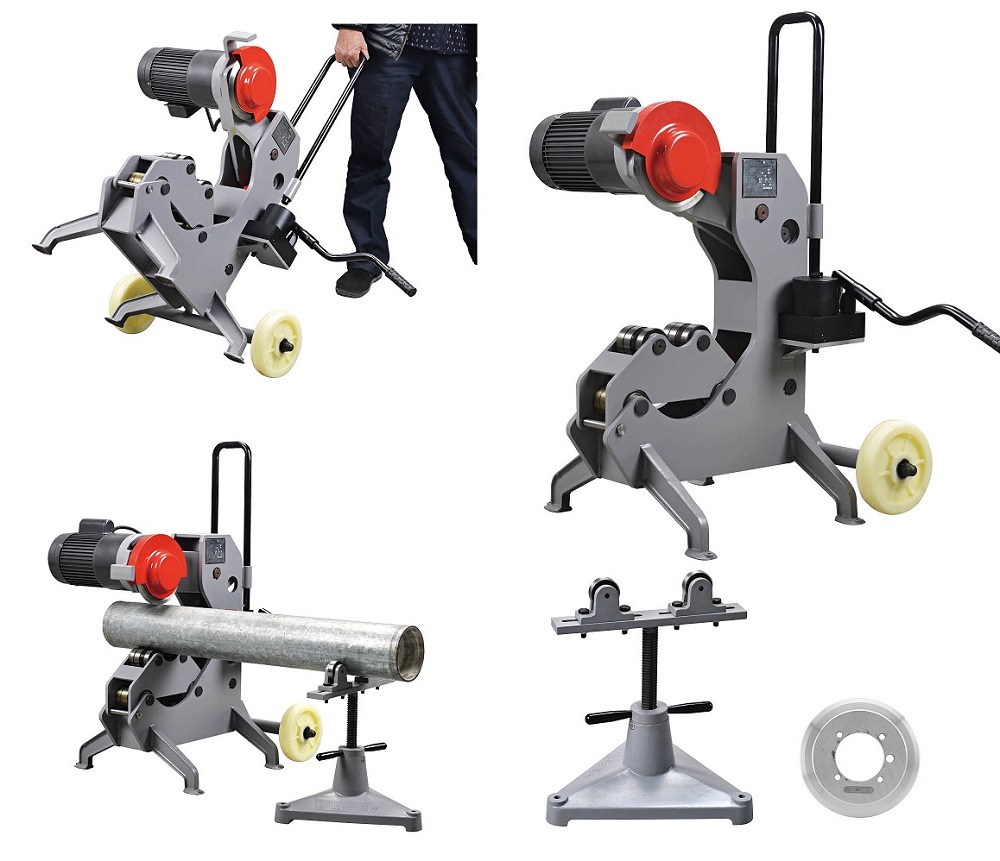On-site steel pipe cutter