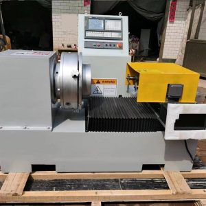 PE pipe threading machine
