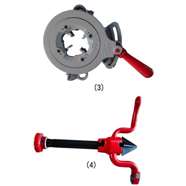 PMSM motor pipe threader