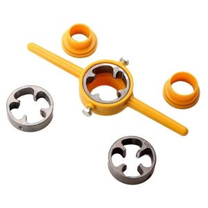 PVC pipe threader plastic tube manual threading tool