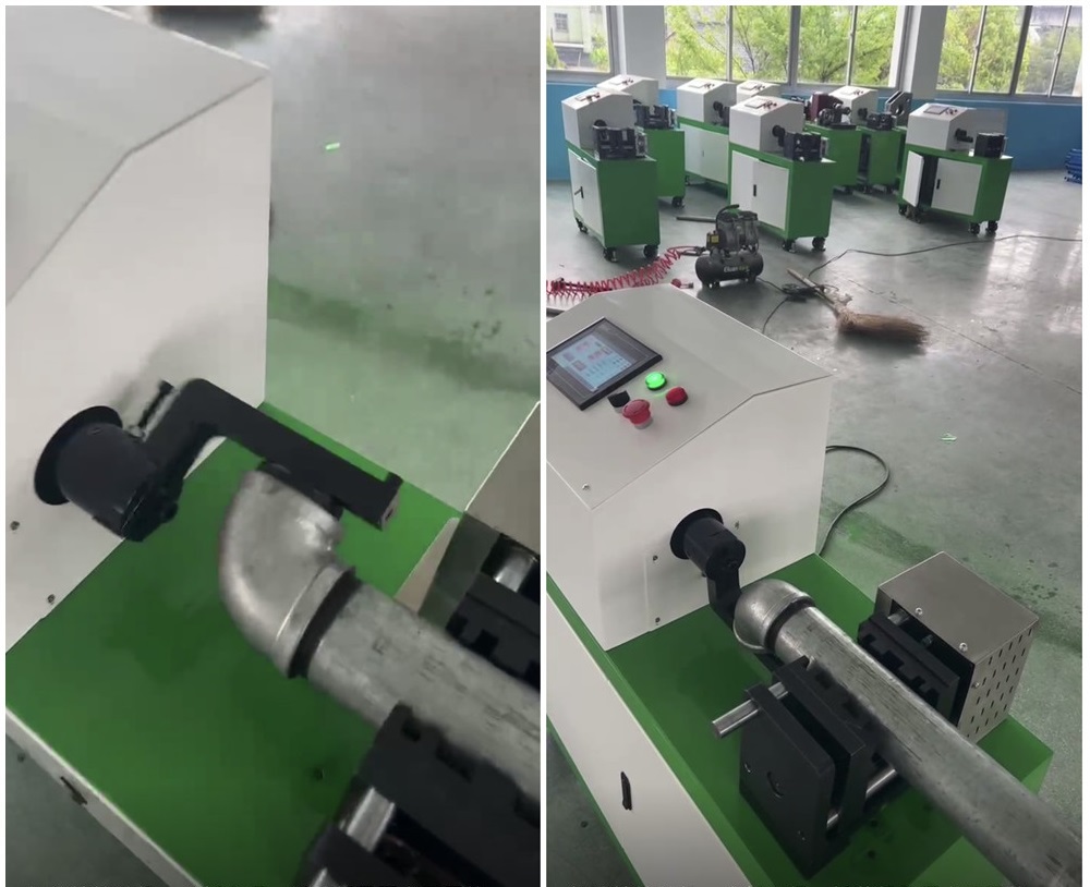 Pipe Fitting Rotating Machine