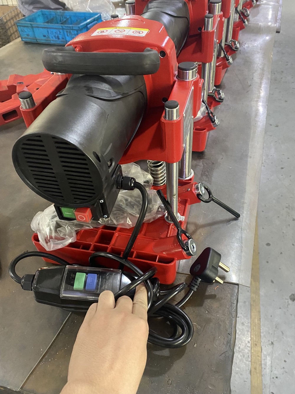 Pipe Hole Cutting Machine