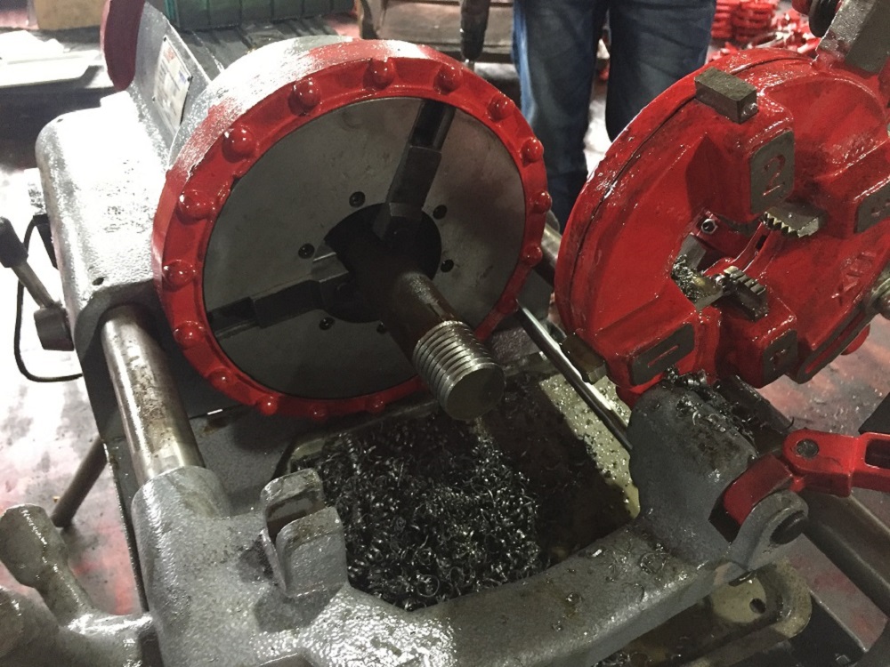 Pipe and bolt threading machine 3inch M42 multi-function