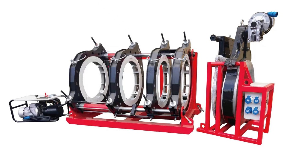 Pipe butt fusion welding machine