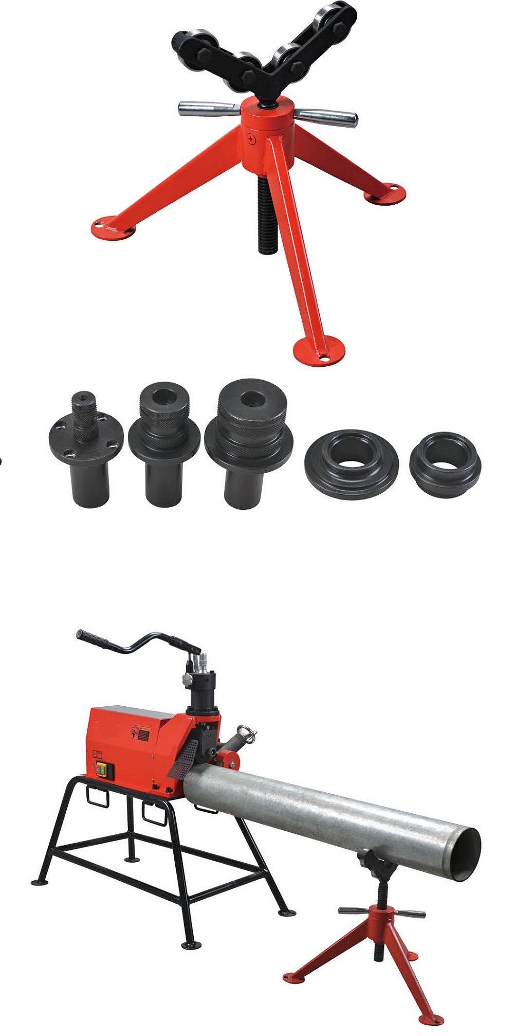 Pipe groover machine 1 to 6 inch