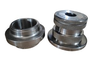 Roll grooving machine for stainless steel pipe and aluminum pipe