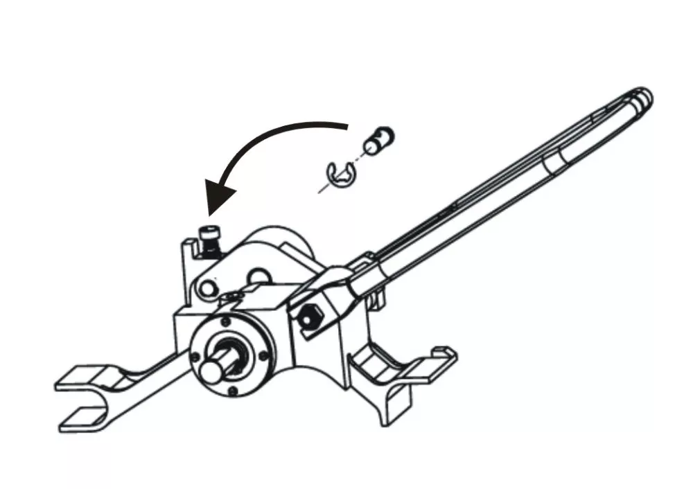 Roll pipe groover 6 compatible with 916