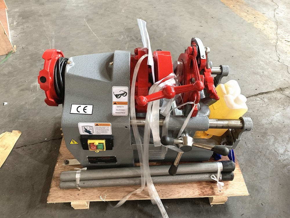 Round bar and pipe 2 in 1 threading machine M10-M33