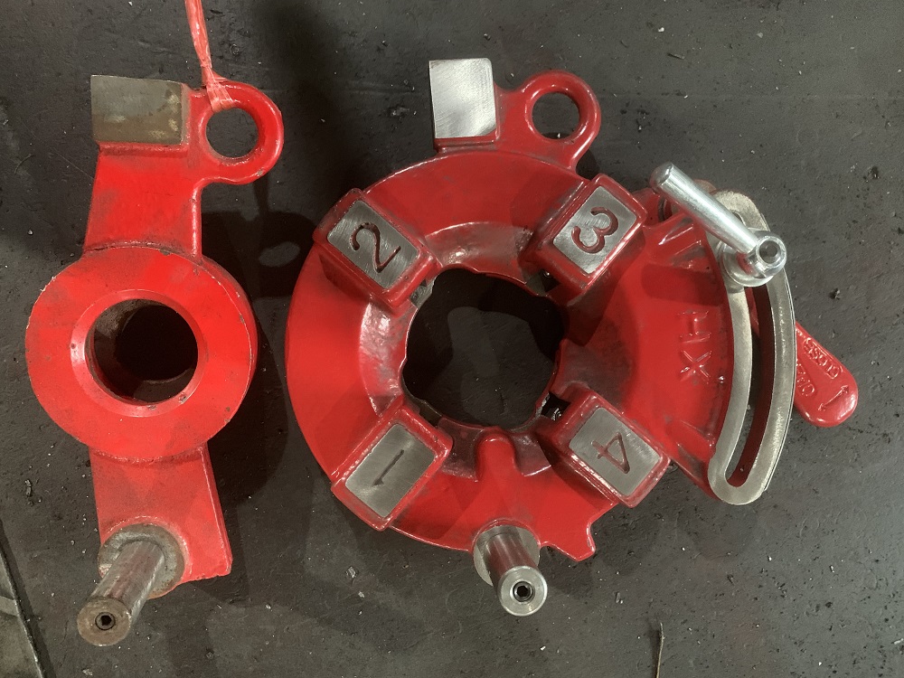Round bar and pipe 2 in 1 threading machine M10-M33