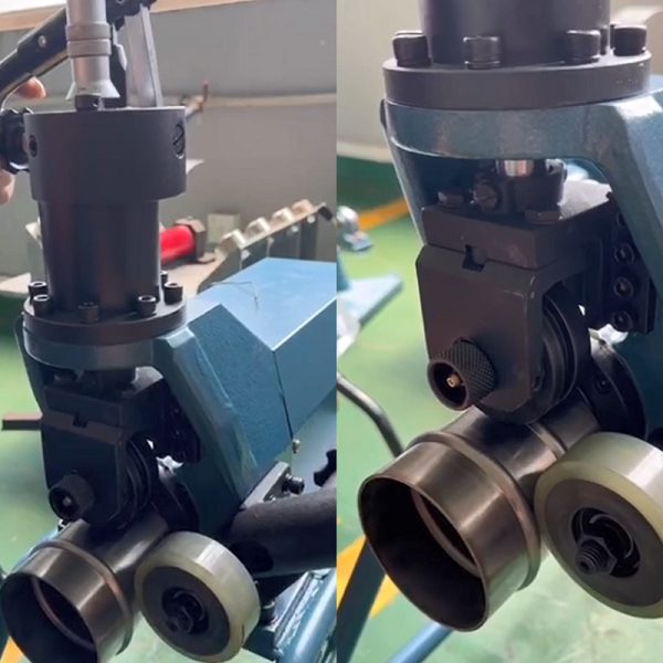 Stainless steel pipe grooving machine