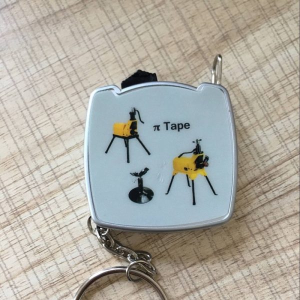 π ruler pipe groove measuring tape