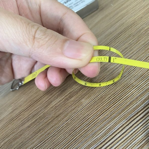 π ruler pipe groove measuring tape